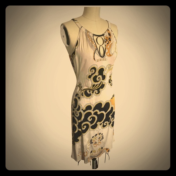 Emilio Pucci Vintage Mid-Length Silk Dress - Picture 1 of 7